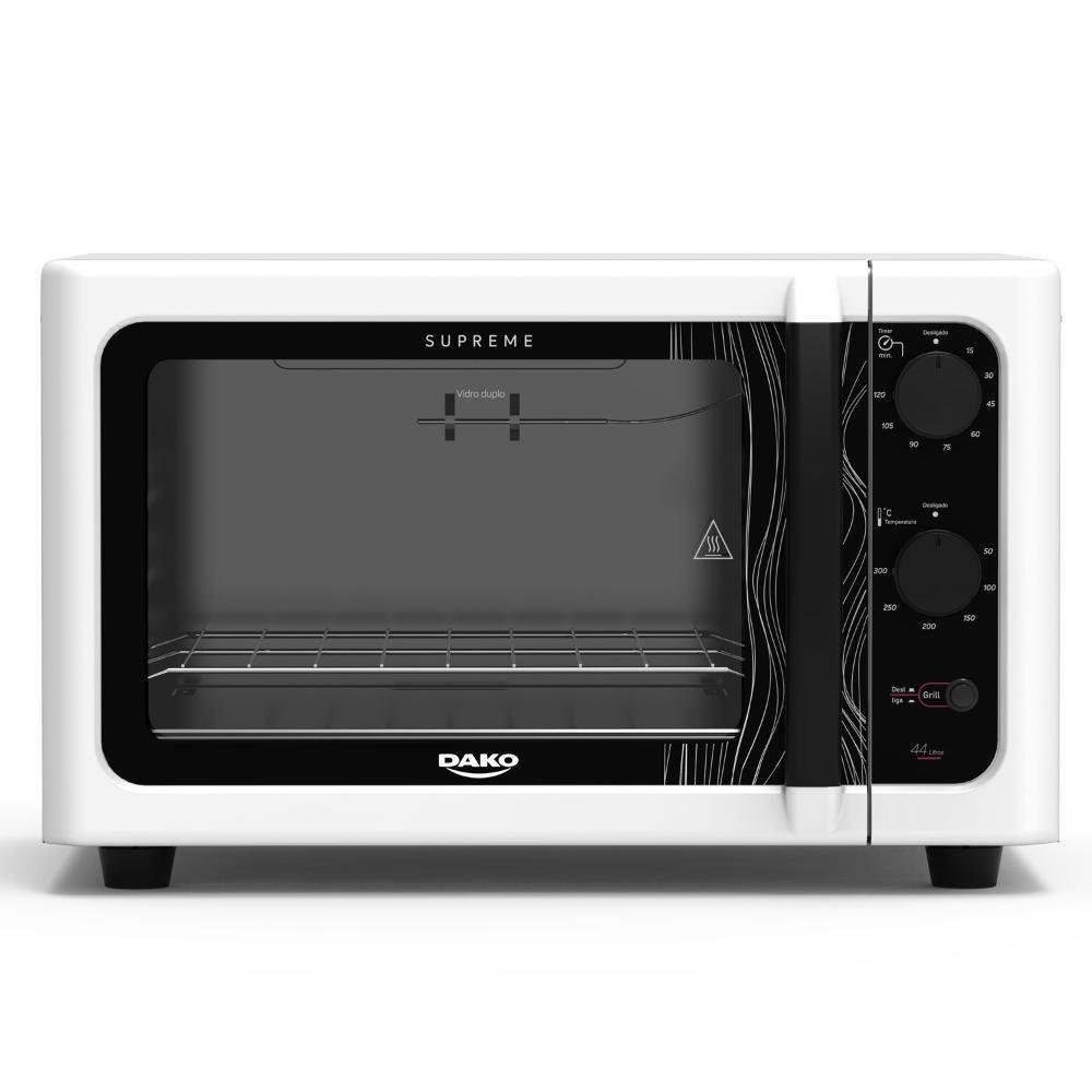 Forno de Bancada Elétrico 44L Supreme Branco Dako 110V - 3
