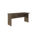 Ver imagem 1 de Escrivaninha Mesa Escritório com Design Moderno 2 Gavetas 120cm Carvalho Marrom