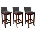 Ver imagem 2 de Conjunto 03 Banquetas Alta em Madeira Maciça Nápoles