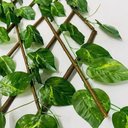 Ver imagem 3 de Treliça Cerca Painel Artificial 1.20x2.00m Folhagem Verde, Ideal para Decoração de Evento e Loja.
