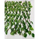 Ver imagem 2 de Treliça Cerca Painel Artificial 1.20x2.00m Folhagem Verde, Ideal para Decoração de Evento e Loja.