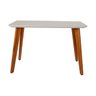 Conjunto Mesa Verona com 4 Cadeiras de Madeira Maciça e Estofada Ímola Authentic Espresso Móveis - 8