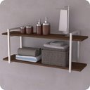 Ver imagem 4 de Prateleira Estilo Industrial Banheiro Parede GND BM 120cm