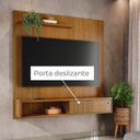Ver imagem 7 de Painel Ripado para TV até 65 Polegadas com 1 Porta Deslizante Aurora Marrom