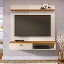 Ver imagem 1 de Painel para TV até 55 Polegadas MDF 141CMX136,5cm Iris Branco