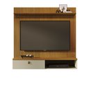 Ver imagem 3 de Painel para TV até 55 Polegadas MDF 141CMX136,5cm Iris Marrom