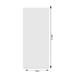 Porta Madeira Lisa Primer Branco 2,10x0,70 - 4