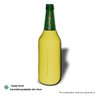 KIT PORTA LATA/ LONG NECK / GARRAFA ANTI AQUECIMENTO 3D KEEP COOL - 07 Unidades - Amarelo - 2