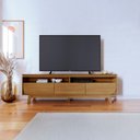 Ver imagem 1 de Rack para TV até 75 Polegadas 200cm Tvs Selene Marrom
