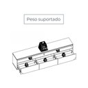Ver imagem 5 de Rack para TV até 75 Polegadas 200cm Tvs Selene Marrom