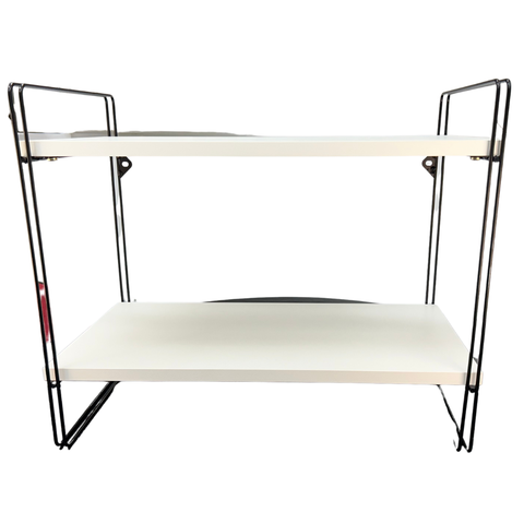 Nicho Prateleira 25 Cm X 49 Cm - Luxo C/suporte Preto