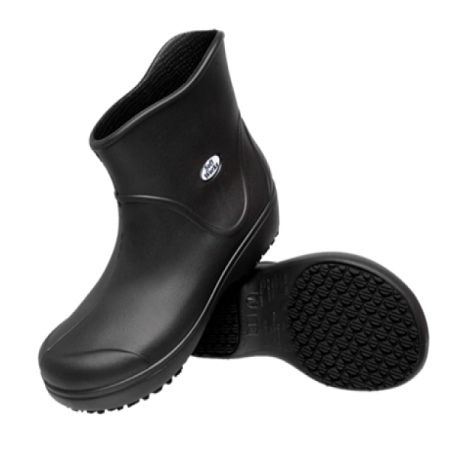 Bota Eva Bb85 Cano Curto Antiderrapante Preto - 2