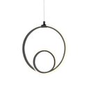 Ver imagem 1 de Luminária Teto Pendente Aliança Arco Redondo Led 3200k Luz Quente 17w Moderno Minimalista