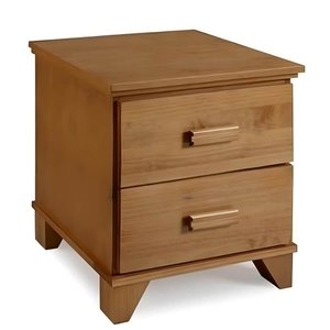 Mesa Cabeceira Slim 2 Gavetas 7004 - (mel Fosco)