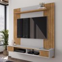 Ver imagem 4 de Painel Suspenso Tv 55 Pol 136 Cm Ipanema Cinamomo Off White Bechara