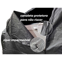 Ver imagem 7 de Capa Vw Nivus Impermeável Zíper Lateral Forro Suave Cor Preta