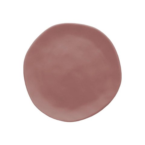 Prato de Sobremesa Organic Rosa Antigo 19,5cm Copa&cia