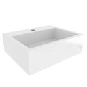 Ver imagem 5 de Conjunto Para Banheiro Armário Gabinete 01 Porta 60 cm Com Cuba Duna B06 Branco Nogal - Lyam Decor