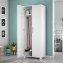 Ver imagem 1 de Armário Multiuso Lavanderia Notável Nt4015 Branco Branco