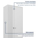 Ver imagem 5 de Armário 2 Portas Virtus com Chave                                 