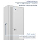 Ver imagem 2 de Armário 2 Portas Virtus com Chave