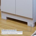 Ver imagem 7 de Armário Multiuso 2 Portas Triunfo Branco