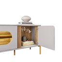 Ver mais imagens de Rack para TV até 75 Polegadas com Led Bordas Arredondadas Juquehy