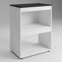 Ver imagem 7 de Armário Multiuso Ariana para Micro-Ondas e Cooktop Cozinha Pequena Branco - Abmaza