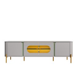 Rack para TV até 75 Polegadas com Led Bordas Arredondadas Juquehy - 4