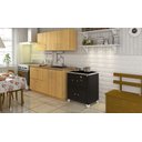 Ver imagem 3 de Fogão a Lenha Roma Chapa Vitrocerâmica Preto Direito Antonow