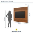 Ver imagem 3 de Rack com Painel para TV 65 Polegadas Ripado MDF 160x195cm Madri