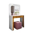 Ver imagem 4 de Penteadeira Camarim Rouge 90x156x43,5 Cm