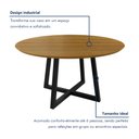 Ver imagem 7 de Mesa de Jantar Redonda Mdf 150x150x80cm Coliseu