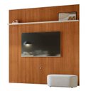 Ver imagem 2 de Painel Ripado MDF para TV até 75 Polegadas 238CMX244,5cm Frisado New Guaporé Marrom