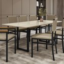 Ver imagem 2 de Mesa Retangular Mdf com Vidro 200x90cm Itália