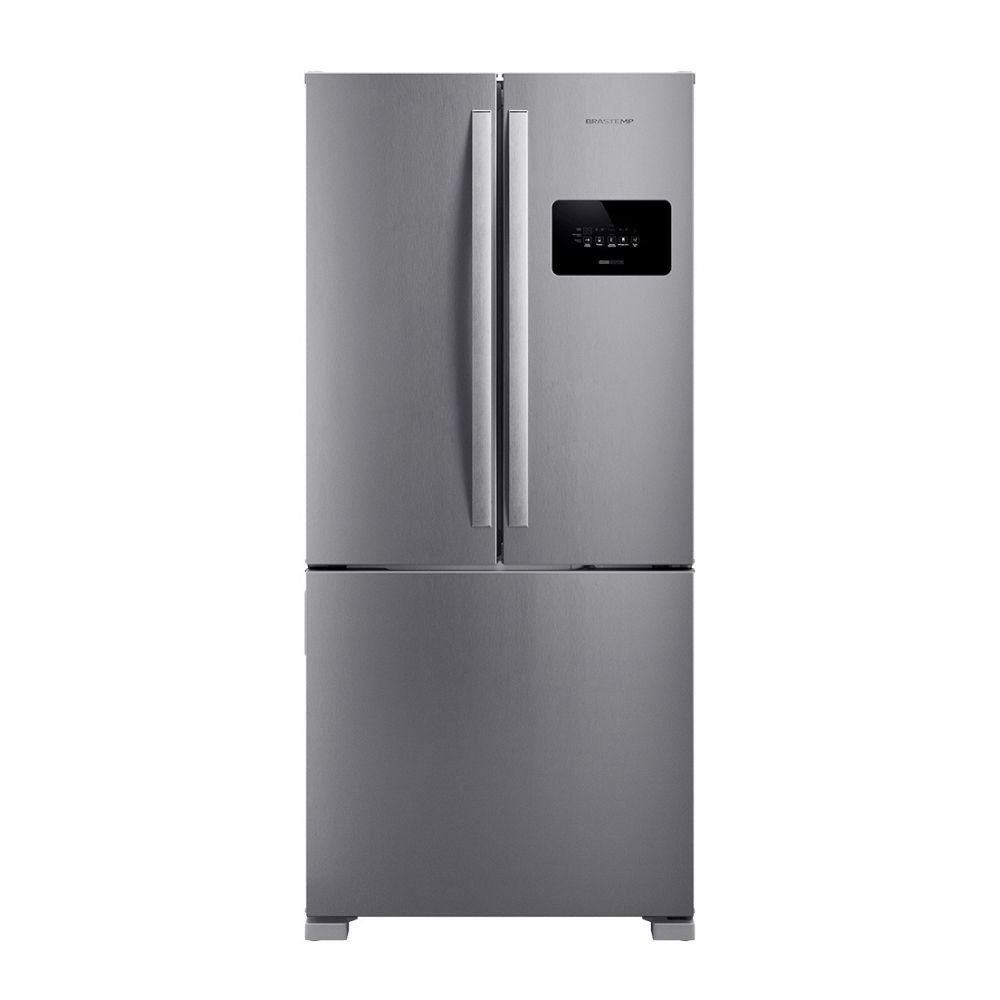 Geladeira Toshiba 4 Portas French Door 638L RF646WEP Cinza Morandi