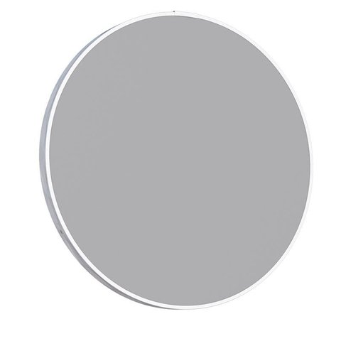 Espelho Para Banheiro Redondo Aço Luna 50 Cozimax Branco