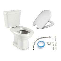 Vaso Sanitário com Caixa Acoplada Sabatini Icasa - 1