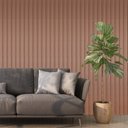 Ver imagem 3 de Painel Ripado 6CMX15CMX2,70CMMDF Marrom/Milano Casablanca