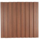 Ver imagem 1 de Painel Ripado 6CMX15CMX2,70CMMDF Marrom/Milano Casablanca