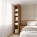 Ver imagem 7 de Guarda-roupa Modular 40cm 1 Porta com Prateleiras Jade CabeCasa MadeiraOriginals