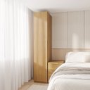 Ver imagem 1 de Guarda-roupa Modular 40cm 1 Porta com Prateleiras Jade CabeCasa MadeiraOriginals