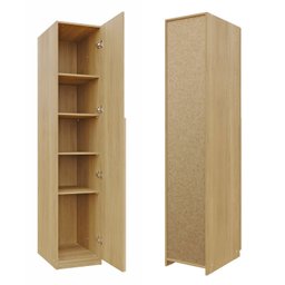 Guarda-roupa Modular 40cm 1 Porta com Prateleiras Jade Cabecasa Madeiramadeira - 2
