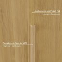 Ver imagem 5 de Guarda-Roupa Modular 40cm 1 Porta com Prateleiras Jade CabeCasa MadeiraOriginals Amarelo/Avelã