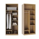 Ver imagem 5 de Guarda-roupa Modular 80cm sem Portas com Prateleiras Jade CabeCasa MadeiraOriginals