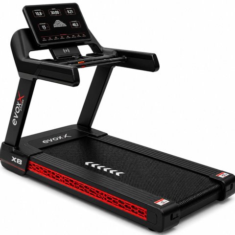 Esteira Elétrica Ergométrica Profissional Evox X8 | Corrente Alternada | Inclinação Eletrônica I 220