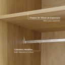 Ver imagem 3 de Guarda-roupa Modular 80cm sem Portas com Gaveteiro Jade CabeCasa MadeiraOriginals