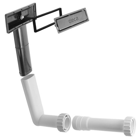 Kit Ladrão Cuba Cozinha Inox Deca Supra Hide/wish - 5810015inx