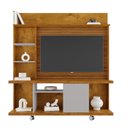 Ver imagem 5 de Estante para TV e Home Theater até 47 Polegadas 160CMX175CM 1 Porta Basculante Taurus Marrom