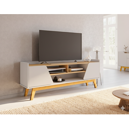 Rack para Tv até 70 Polegadas 2 Portas 1 Gaveta 2 Nichos Decor - 1